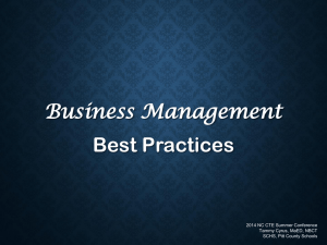 Business Management Presentation