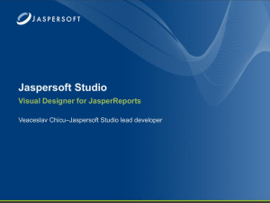 What is Jaspersoft Studio