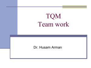TQM Team work