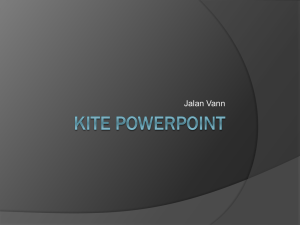 Kite Powerpoint - stem2012summerFTCC