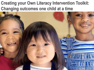 Literacy Intervention Toolkit