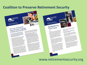 addressed - Coalition to Preserve Retirement Security