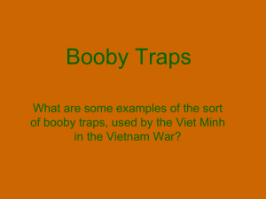 Booby Traps - missmcdonnellshistoryclass