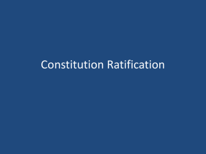 Constitution Ratification