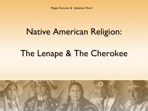 Lenape-Chrokee_Native_American_Religion