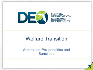 Automated Prepenalties and Sanctions