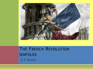 3_2 The French Revolution Unfolds