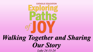 Walking Together and Sharing Our Stories – Prayer Service