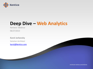 Web Analytics API - DevNet