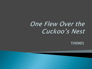 One Flew Over the Cuckoo`s NestGROUPSPEECH