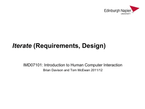 Human Computer Interaction Introduction