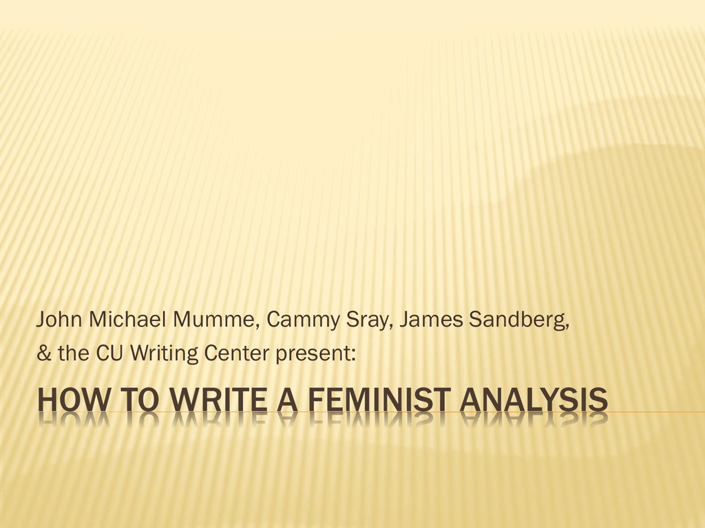 The Tempest Feminist Analysis
