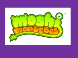 Moshi Monster PowerPoint