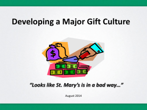 Major Gifts - Advancement Partners