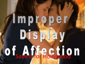 All – Appropriate Affection