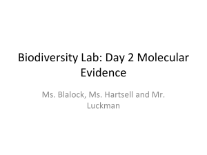 6.12 Class PPT Biodiversity lab day 2