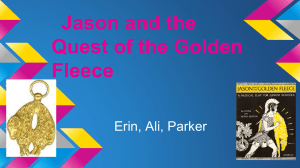Jason and the Quest of the Golden Fleece