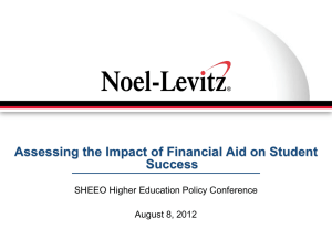 Assessing the Impact of Financial Aid on Student Success