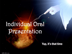 Individual-Oral-Presentation
