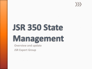 JSR 350 State Management