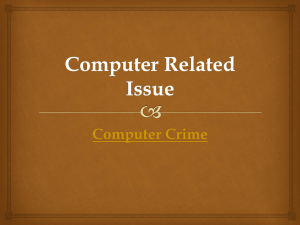 Computer Related Issue