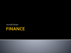 Instructor-led Financial General Ledger Presentation