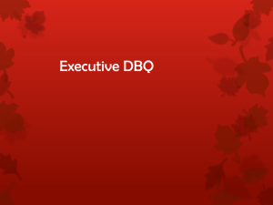 Executive DBQ - Lindbergh School District