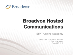 Broadvox Hosted Communications