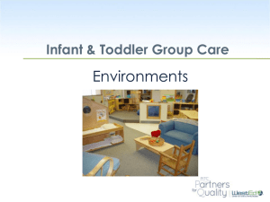 Environments - The Program for Infant/Toddler Care