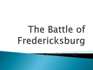 Fredericksburg ppt
