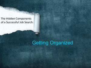 Job Search Skills Lesson Two