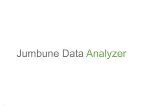 Data Analysis with Jumbune