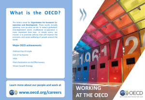 Why the OECD?