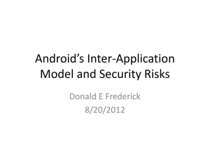 Frederick_AndroidPresentation