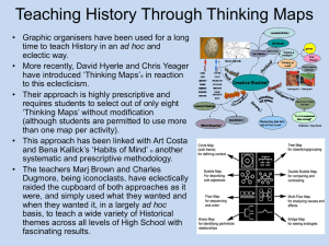 13) Teaching History Through Thinking Maps