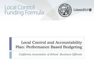 What is the Local Control Funding Formula?