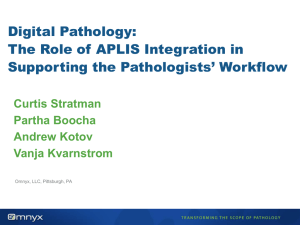 View Presentation - ppt - Pathology Informatics 2015