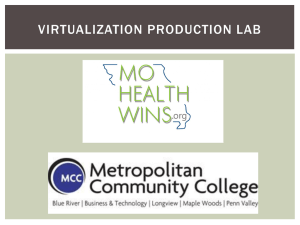 Virtualization Production Lab powerpoints