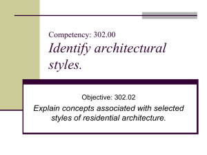 Architectural Styles