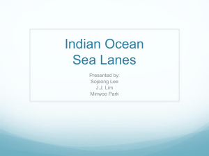 Indian Ocean Sea Lanes - D Period