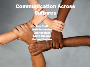 Communication Across Culture