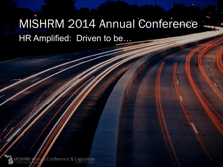 presentation MISHRM Annual Conference