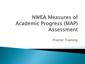 NWEA Measures of Academic Progress (MAP) Assessment