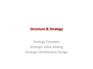 Structure & Strategy