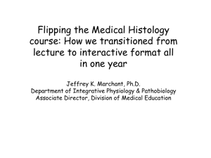 Flipping the Medical Histology Workshop