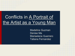 Conflicts in A Portrait of the Artist as a Young Man