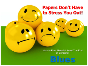 Papers Don`t Have to Stress You Out!