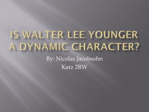Is Walter a Dynamic Character?