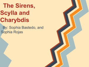 The Sirens, Scylla and Charybdis