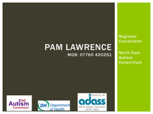 Pam Lawrence - North East Autism Consortium